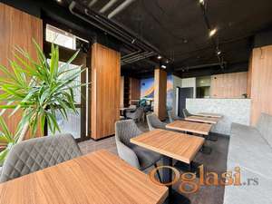 Opremljen lokal sa pogledom na Dunav, 48m2, Dorćol